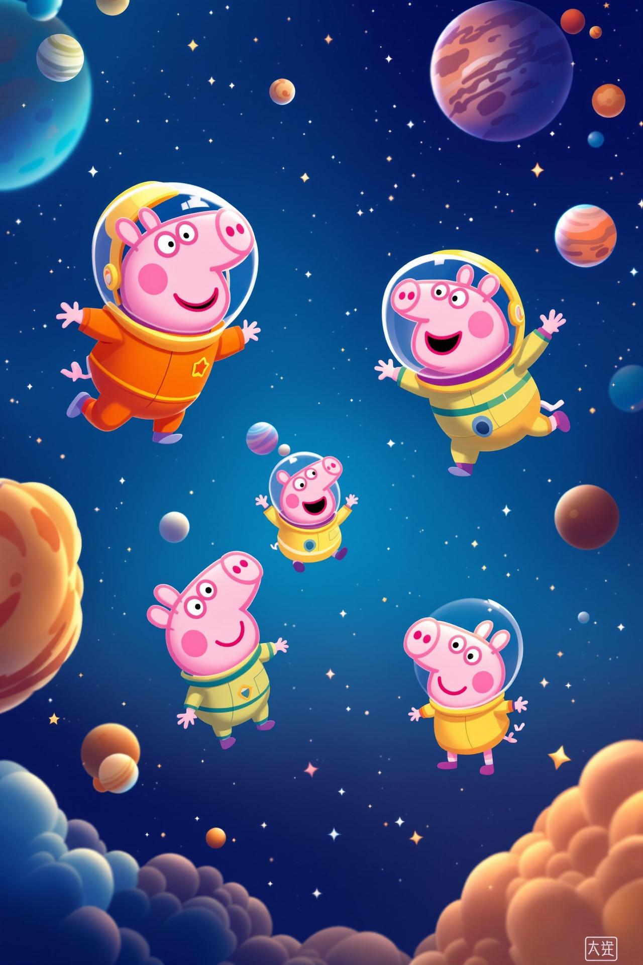 小猪佩奇之宇宙探险 - 大牛影视动画乐园